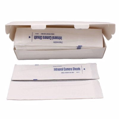 Dental Intraoral Camera Sheath - Paper+Film - box of 100